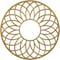 Ekena Millwork Cannes Architectural Grade PVC Pierced Ceiling Medallion, Gold, 32"OD x 11"ID x 1"P CMPP32CNSGO - alternate 1